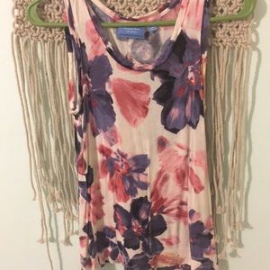 floral flowey vera wang tank